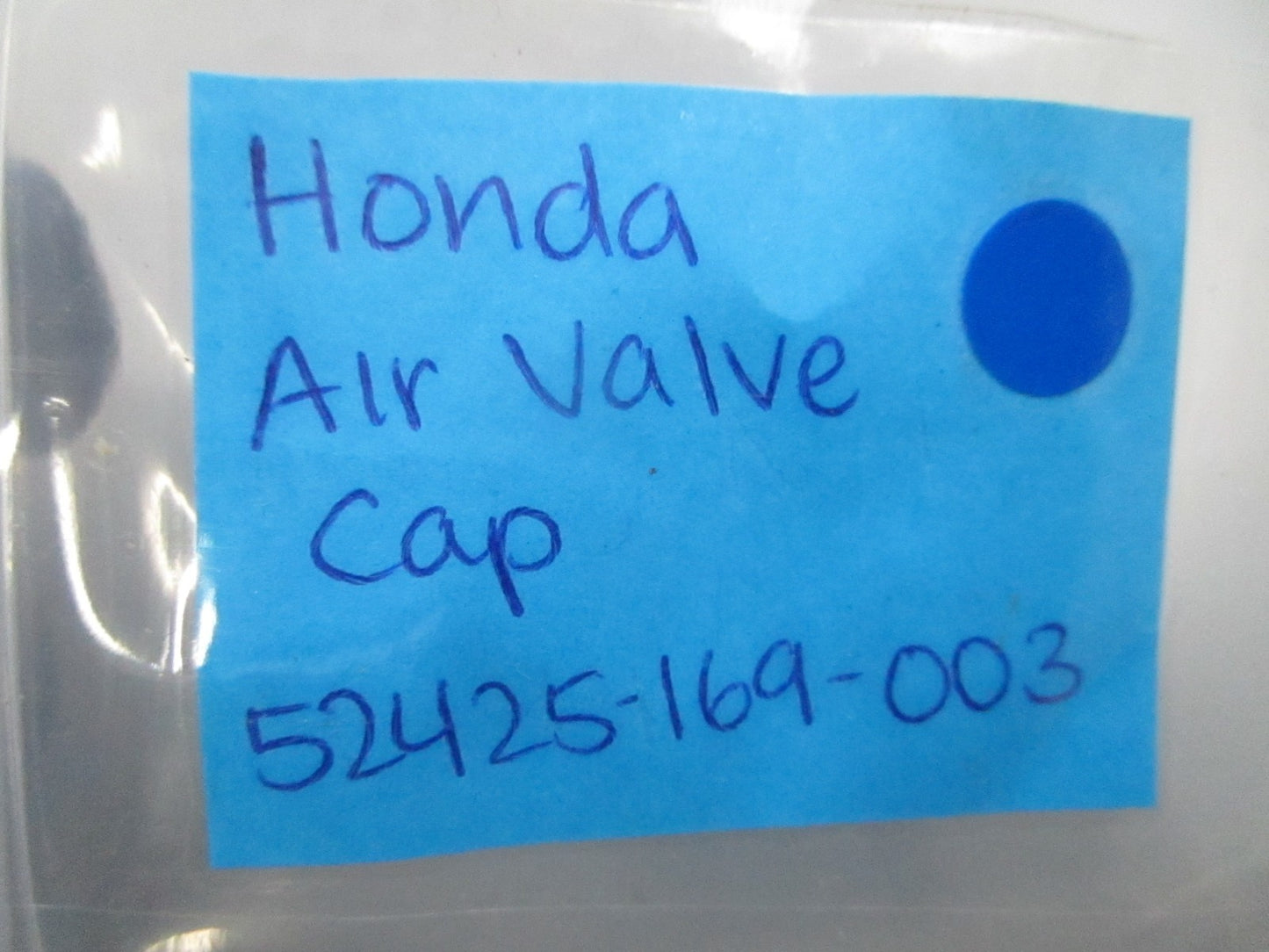 *NEW OEM* 0810 Honda Air Valve Cap 52425-169-003