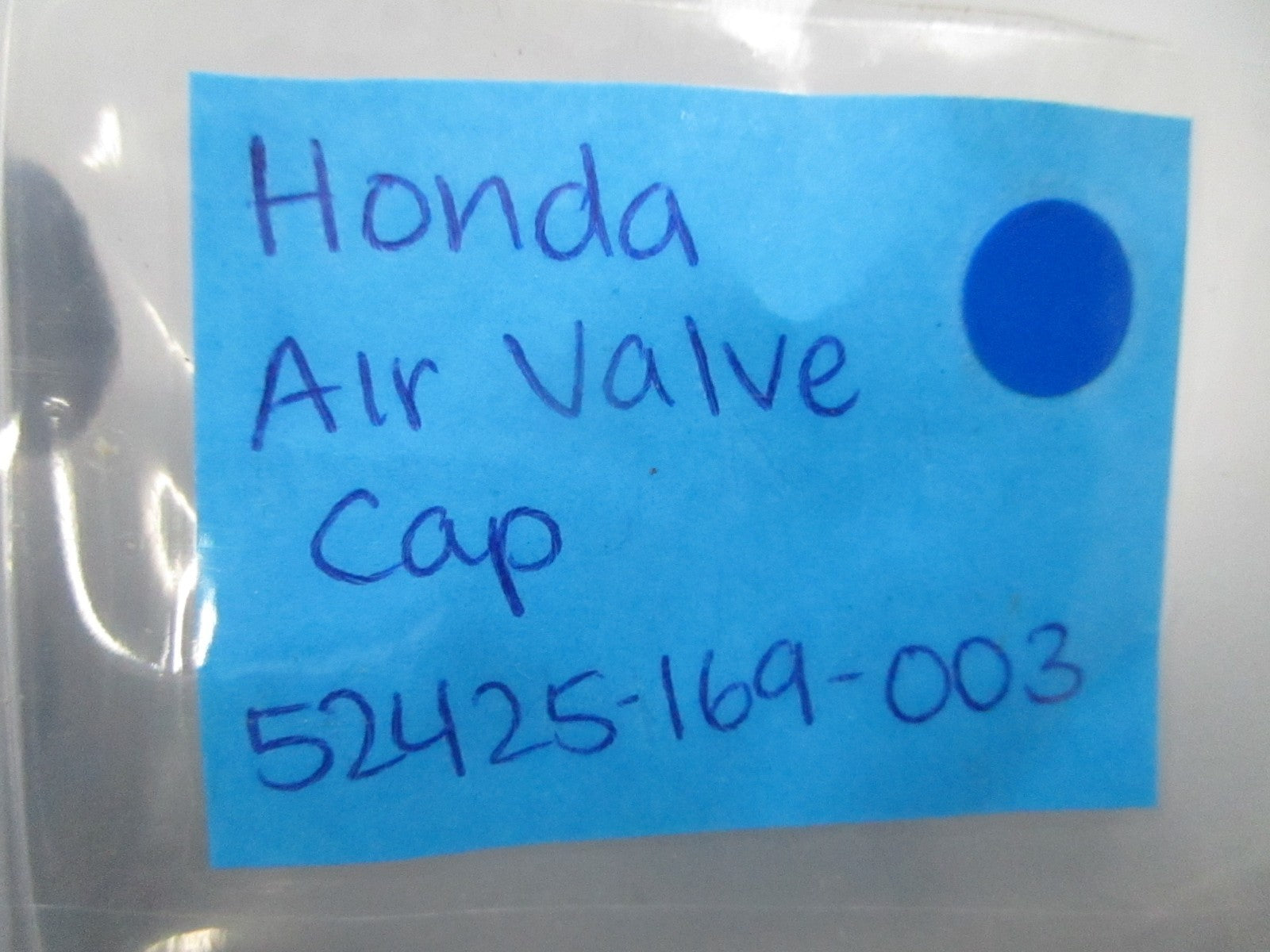 *NEW OEM* 0810 Honda Air Valve Cap 52425-169-003