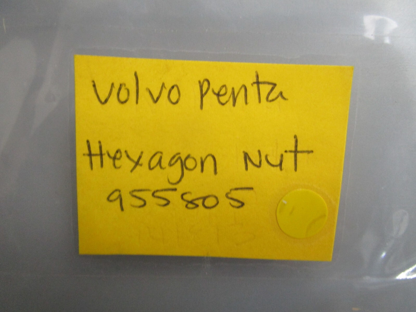 *NEW OEM* (LOT OF 2) 0810 Volvo Penta Hexagon Nut 955805