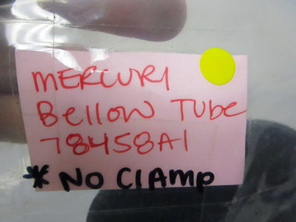 *NEW OEM* 0810 Mercury Quicksilver Bellow Tube *No Clamp* 78458A1
