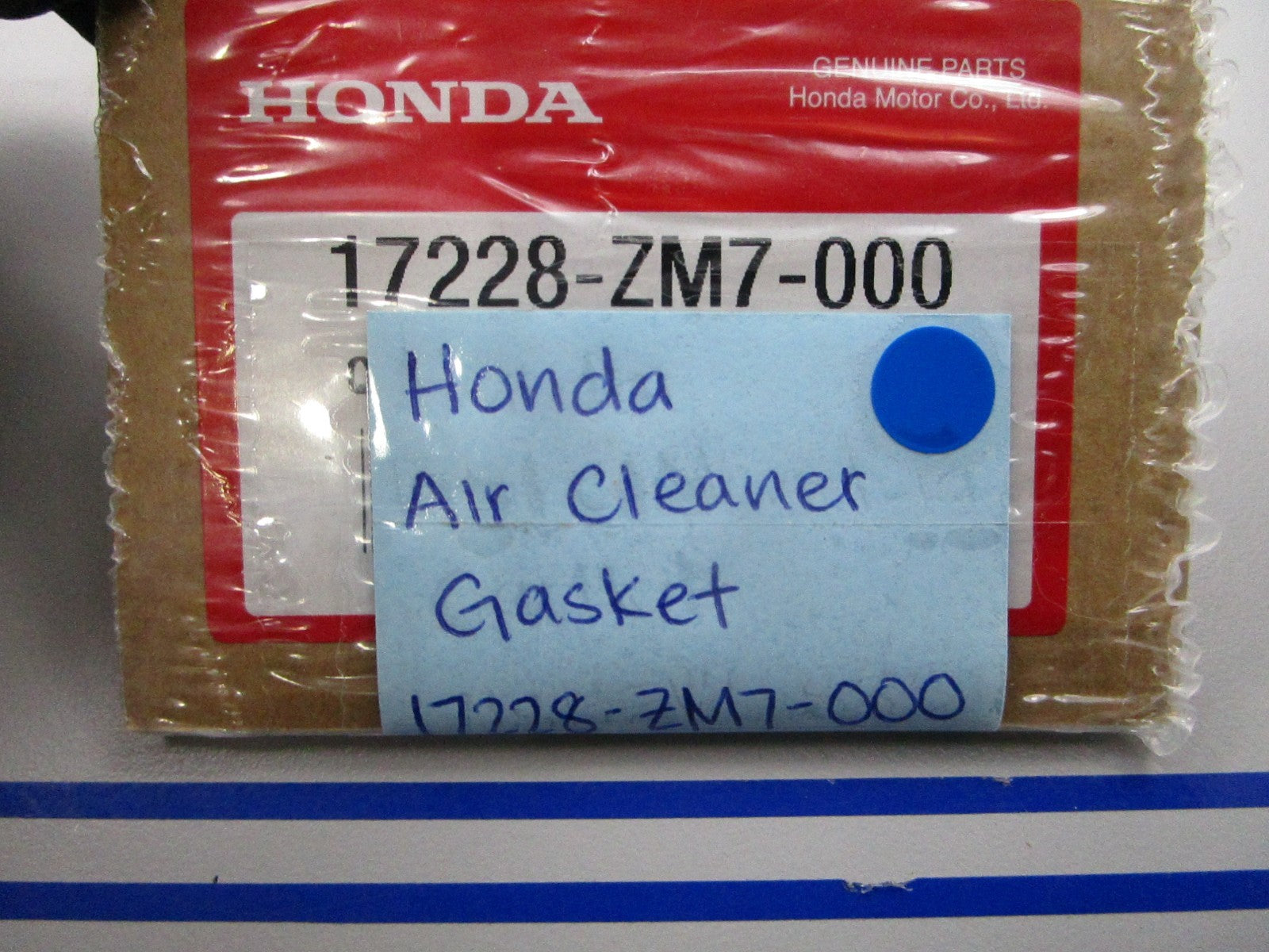 *NEW OEM* 0810 Honda Air Cleaner Gasket 17228-ZM7-000
