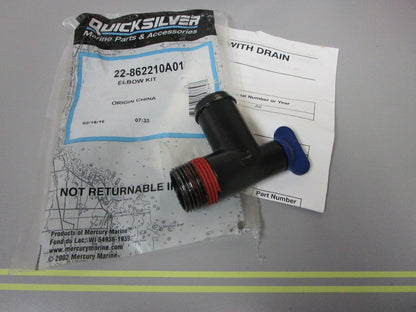 *NEW OEM* 0810 Mercury Quicksilver Elbow Kit 22-862210A01
