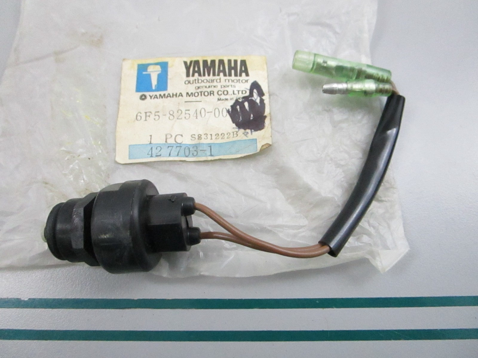 NEW OEM 6F5-82540-00-00 Yamaha Neutral Switch Assembly 0810