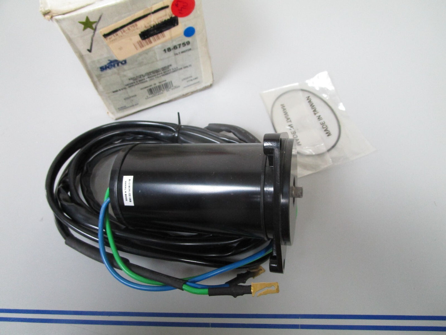 *NEW* 0720 Sierra 2 Wire Tilt Motor Ay 18-6759 Replaces: 394176 391264 393988