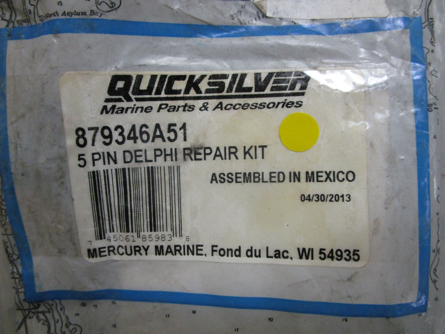 *NEW OEM* 0810 Mercury Quicksilver 5 Pin Delphi Repair Kit 879346A51