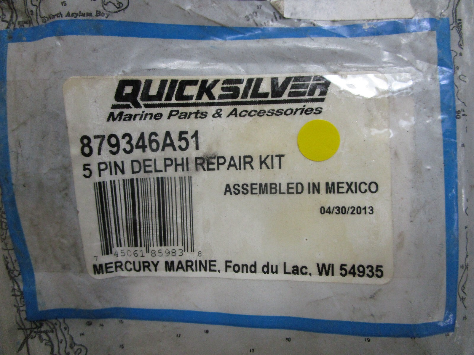 *NEW OEM* 0810 Mercury Quicksilver 5 Pin Delphi Repair Kit 879346A51