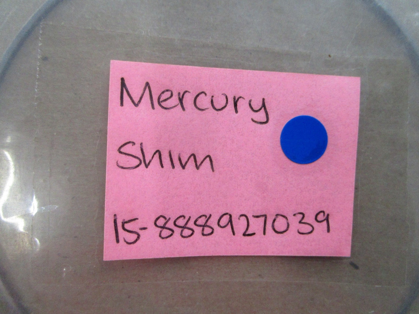 NEW OEM (LOT OF 2) 15-888927039 Mercury Quicksilver Shim 0810
