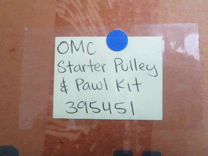*NEW OEM* 0820 OMC Johnson Evinrude Starter Pulley & Pawl Kit 395451 0395451