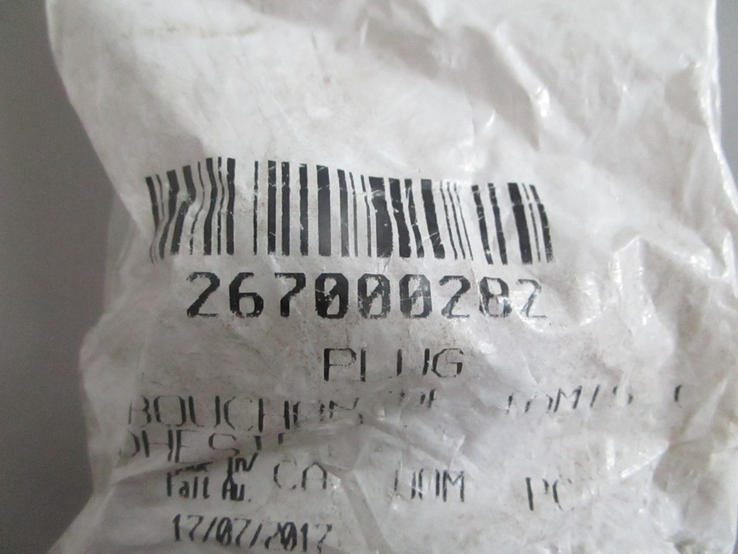 NEW OEM 267000282 Sea-Doo Plug 0820