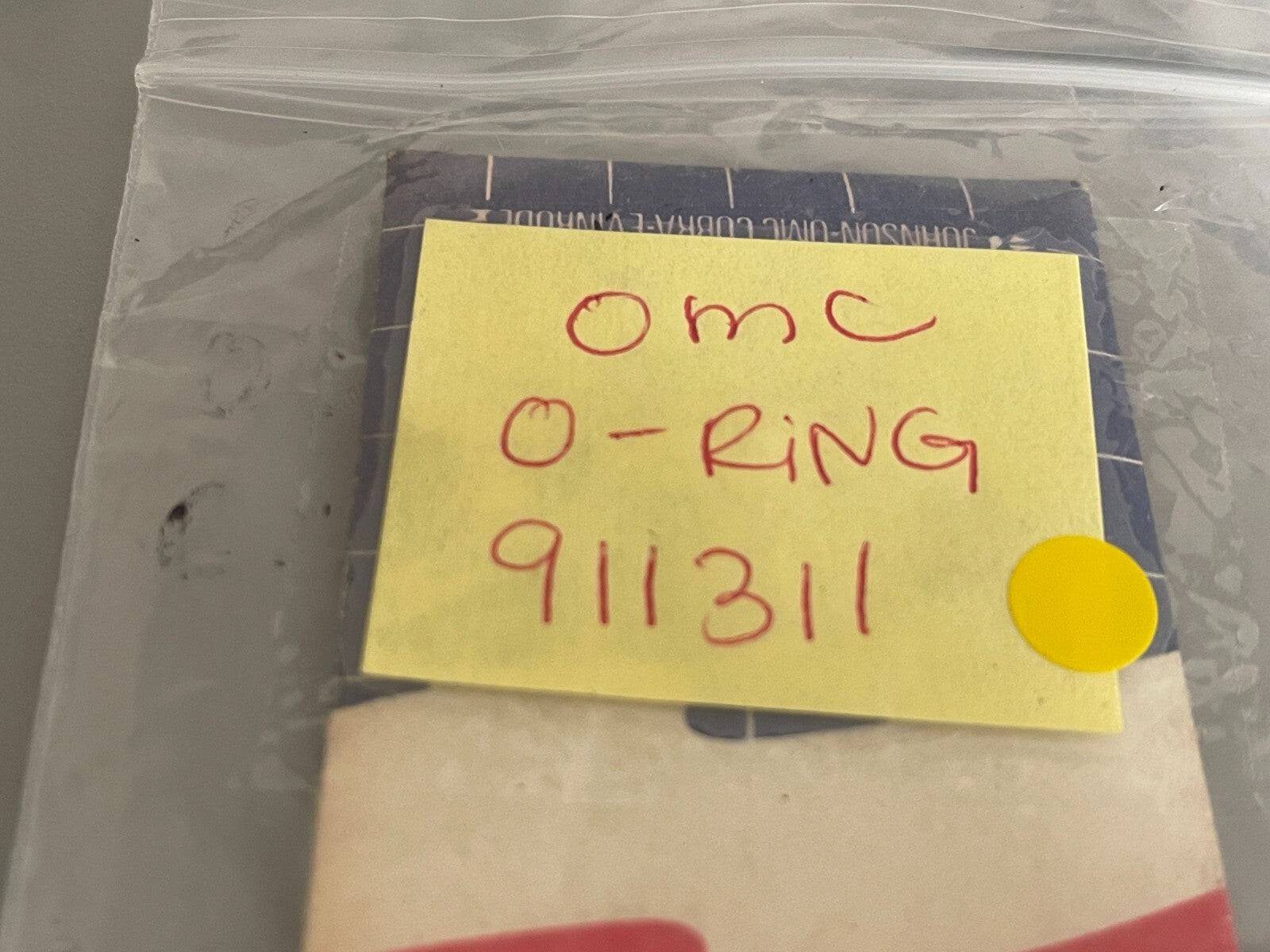 *NEW OEM* (LOT OF 2) 0810 OMC Johnson Evinrude O-Ring 911311 0911311