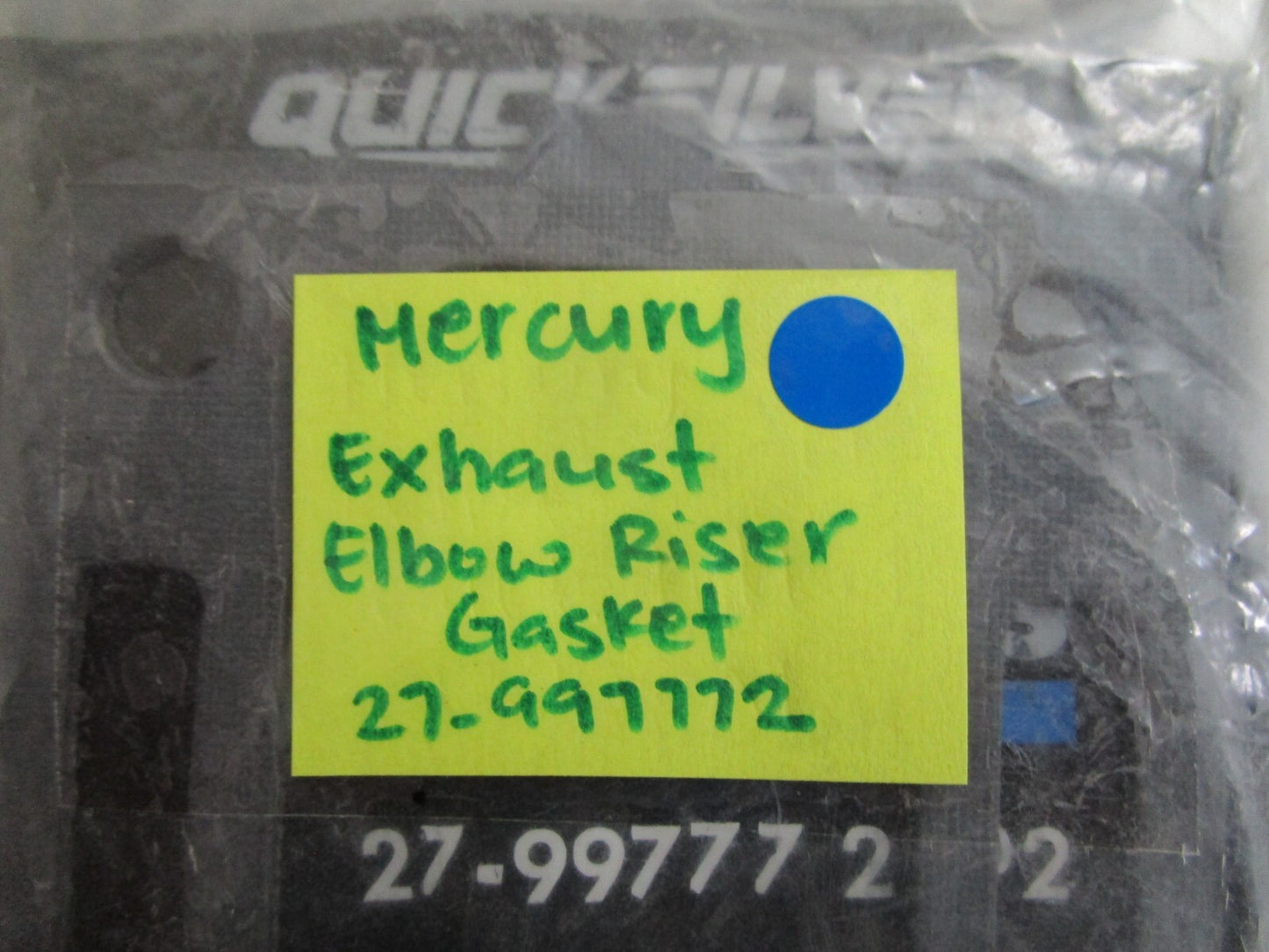 *NEW OEM* 0810 Mercury Quicksilver Exhaust Elbow Riser Gasket 27-997772