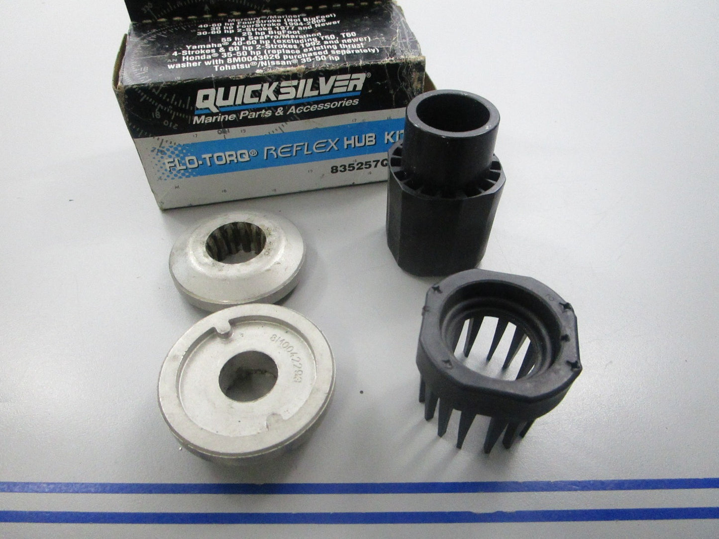 NEW OEM 835257Q12 Mercury Quicksilver Flo-Torq Reflex Hub Kit 0810