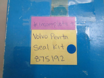 *NEW OEM* 0820 Volvo Penta Seal Kit 875192