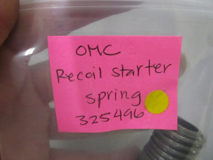 *NEW OEM* 0810 OMC Johnson Evinrude Recoil Starter Spring 325496 0325496