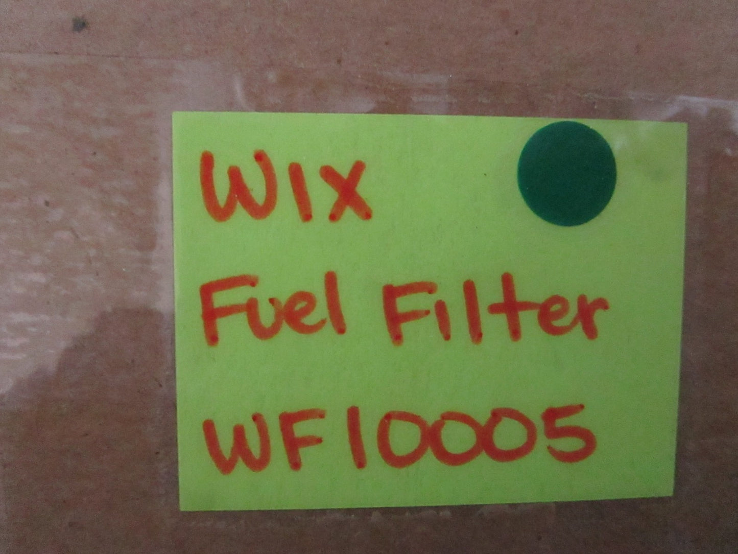 NEW WF10005 WIX Fuel/Water Separator 0810