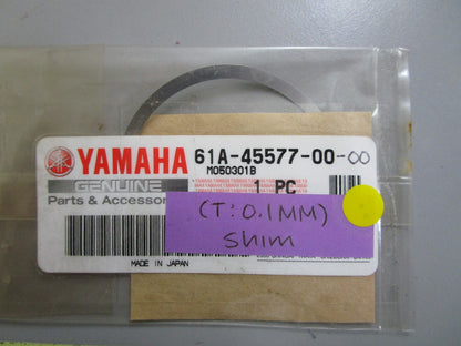 *NEW OEM* 0810 Yamaha (T: 0.1MM) Shim 61A-45577-00-00
