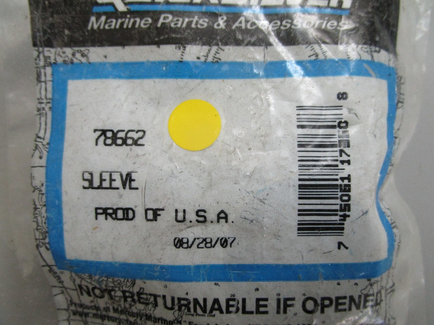 *NEW OEM* 0810 Mercury Quicksilver Sleeve 78662
