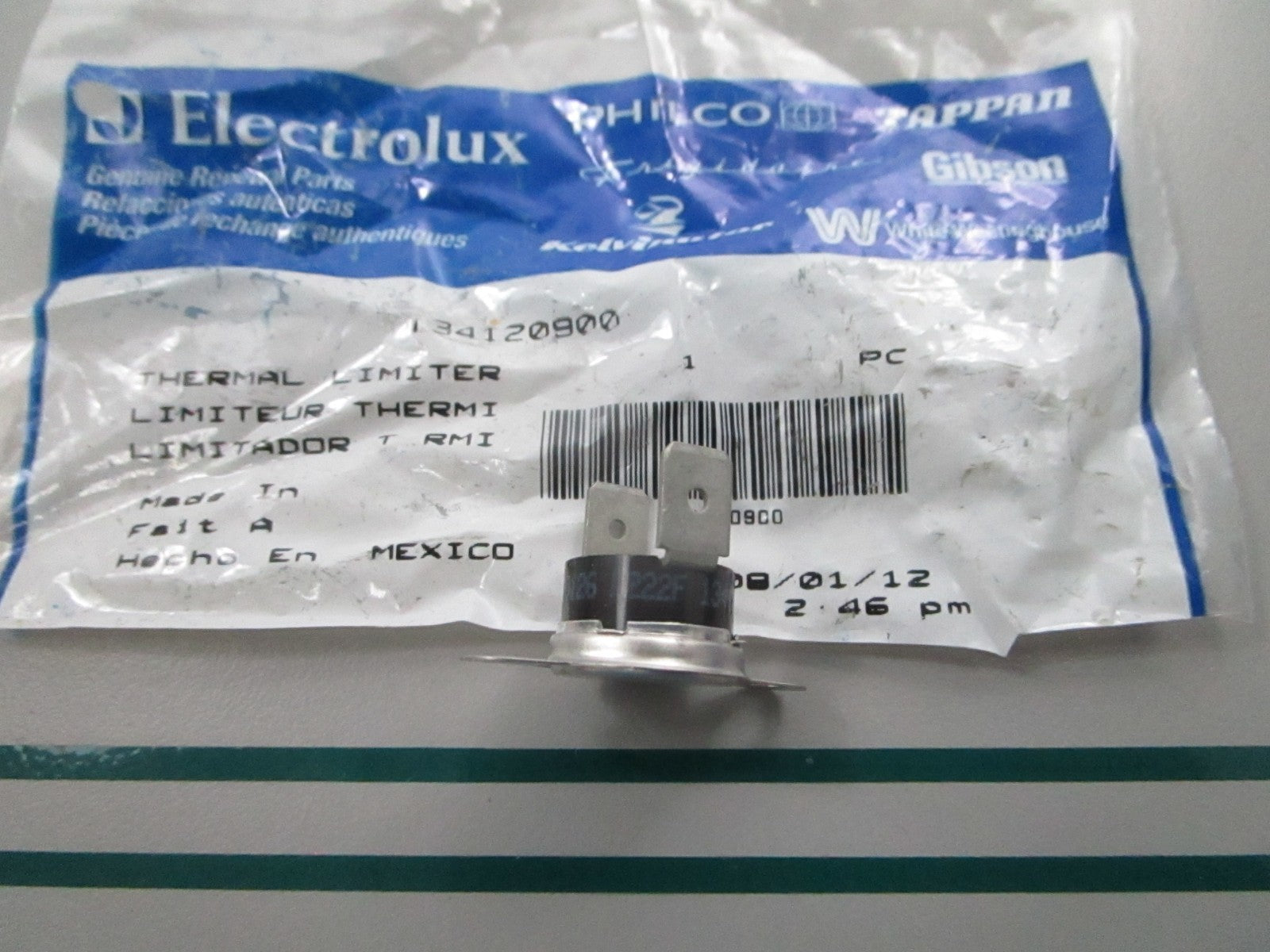 NEW OEM 134120900 Electrolux Thermal Limiter 0810
