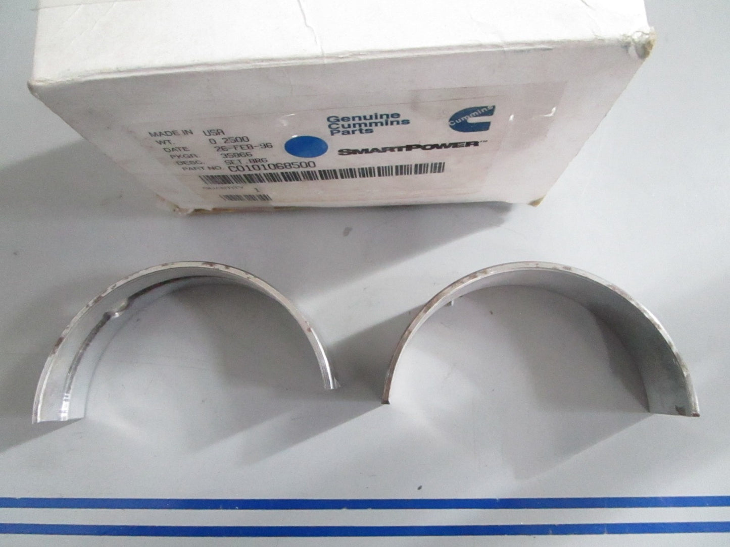 *NEW OEM* 0820 Cummins Bearing Set C0101068500