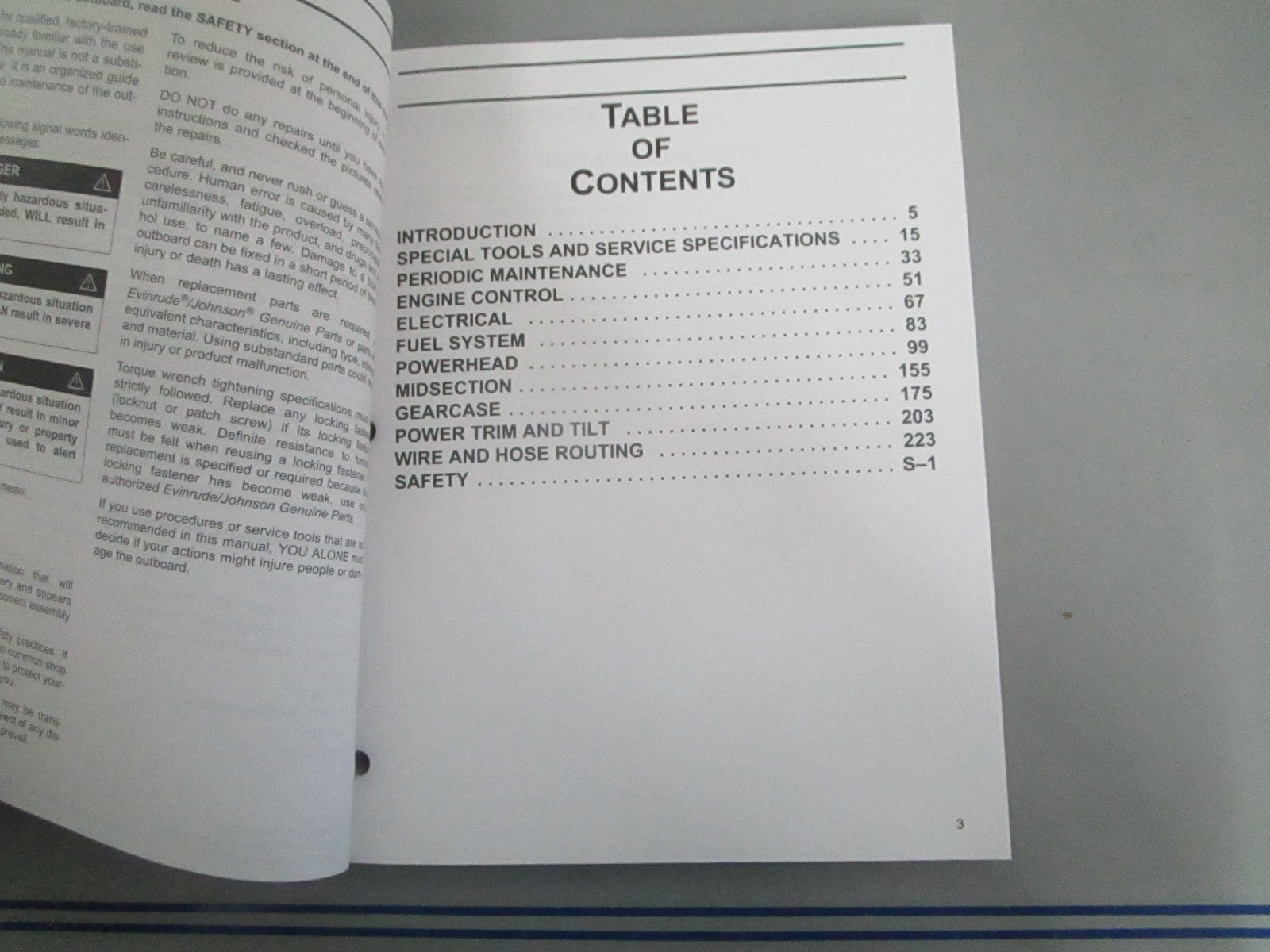 *NEW OEM* 0820 OMC Johnson Evinrude 2005 30HP 4-Stroke Models Manual 5005992