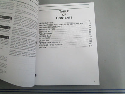 *NEW OEM* 0820 OMC Johnson Evinrude 2005 30HP 4-Stroke Models Manual 5005992