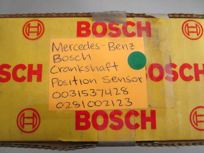 NEW OEM 0031537428 0281002123 Mercedes-Benz Bosch Crankshaft Sensor 0820