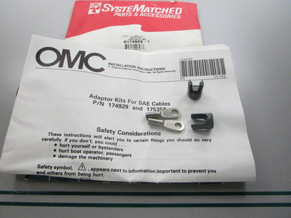 NEW OEM 174929 0174929 OMC Johnson Evinrude Cable Adapter Kit 0810