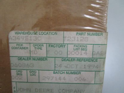 *NEW OEM* 0820 John Deere Gasket T23138