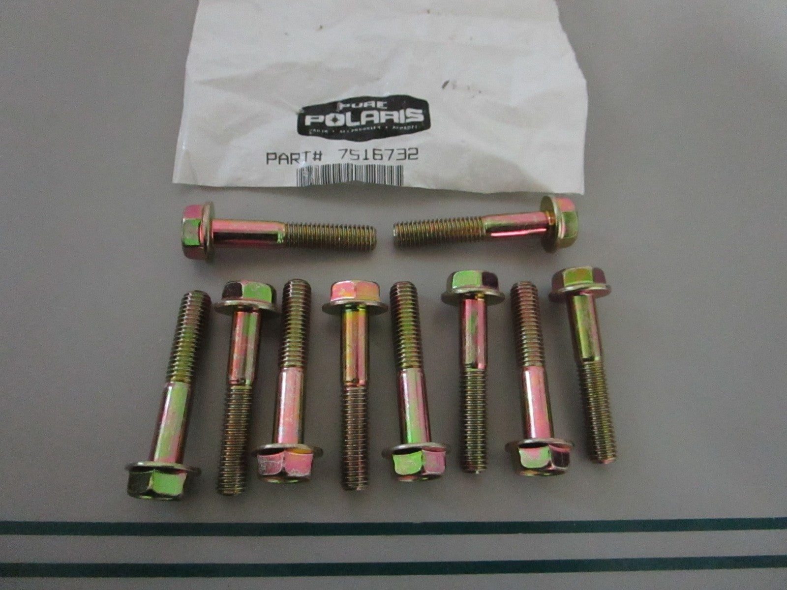 NEW OEM (LOT OF 10) 7516732 Polaris Bolt 0810