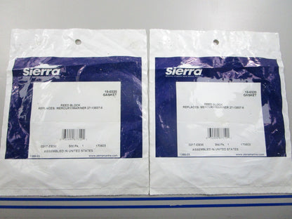 *NEW* (LOT OF 2) 0810 Sierra Gasket 18-0320 Replaces: 27-13937-6