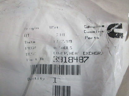 *NEW OEM* 0820 Cummins Heat Exchanger 3918487