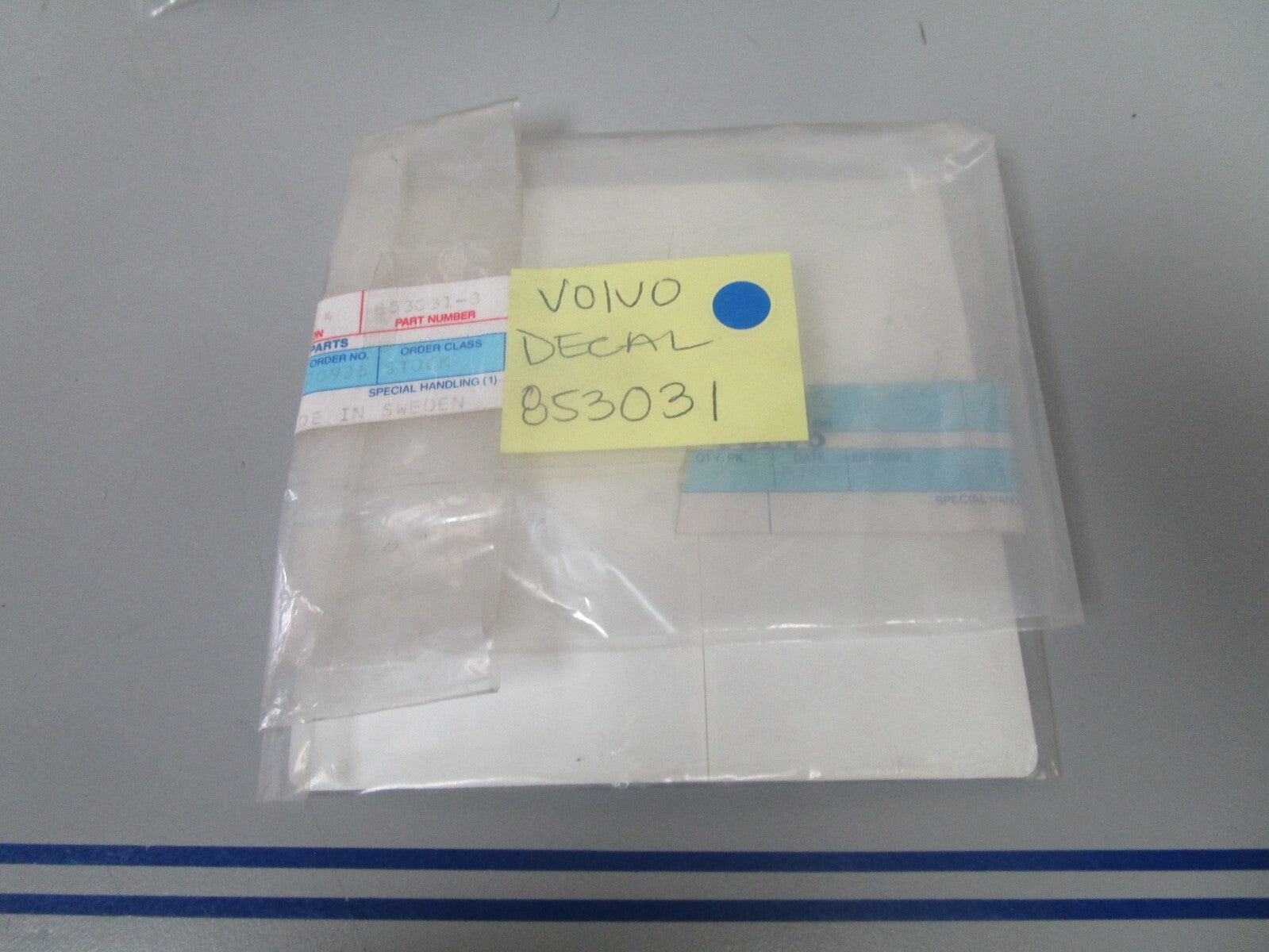 *NEW OEM* 0810 Volvo Penta Decal 853031