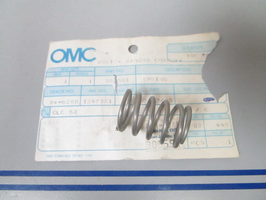*NEW OEM* 0810 OMC Johnson Evinrude Spring 305591 0305591