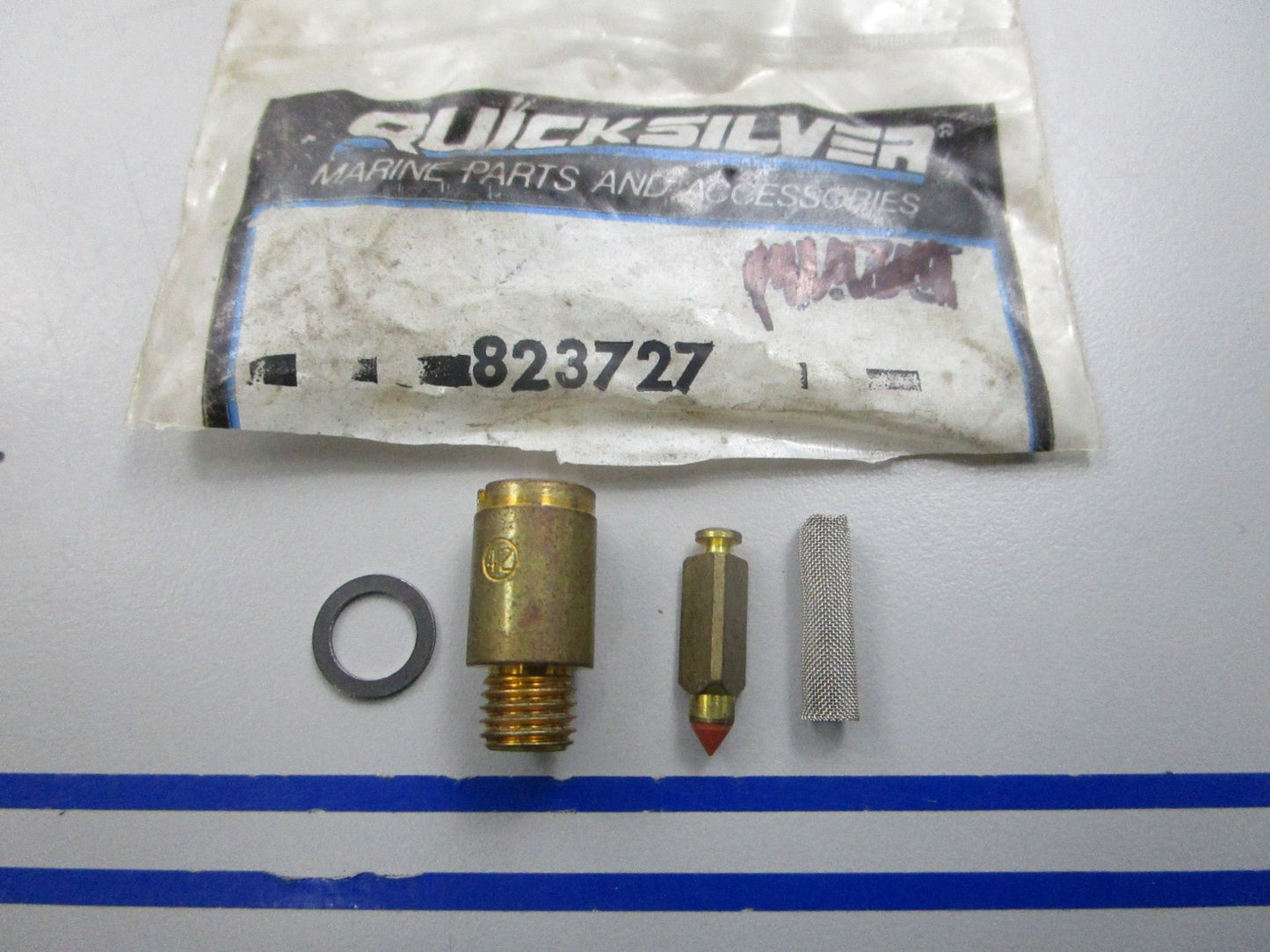 NEW OEM 823727 Mercury Quicksilver Inlet Needle & Seat 0810