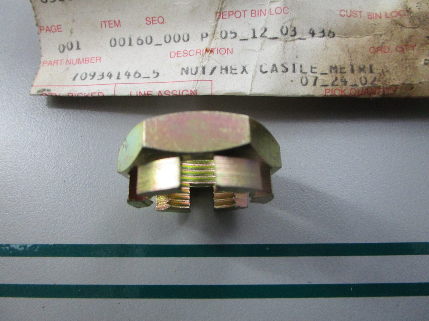 NEW OEM 70934146 AGCO Nut 0810