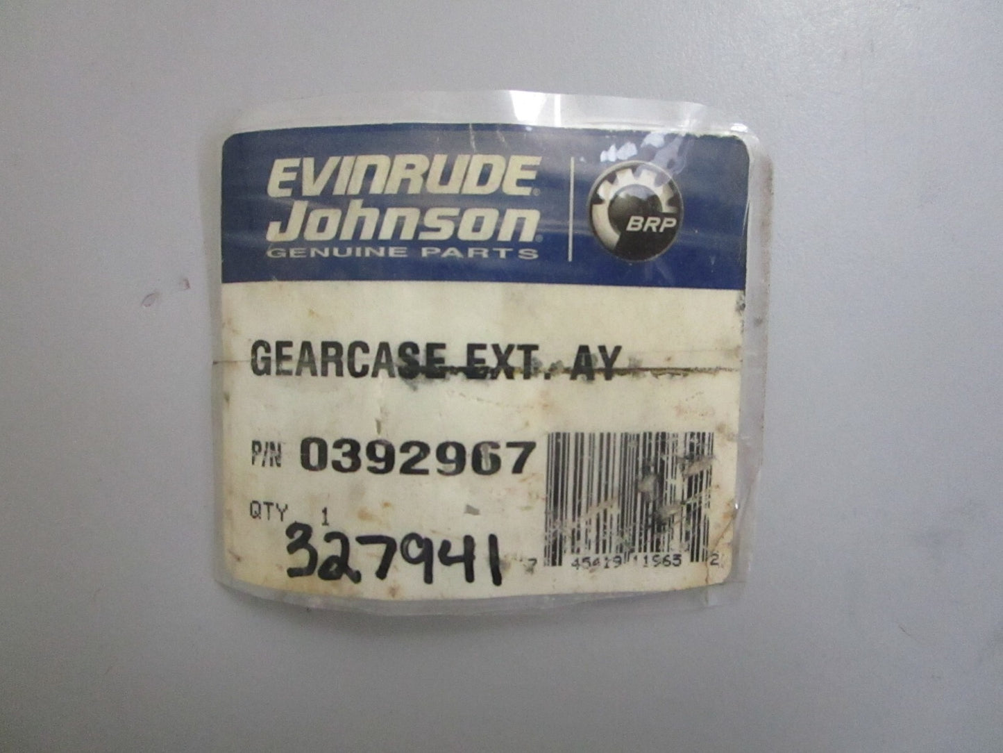 *NEW OEM* 0820 OMC Johnson Evinrude Gearcase Extender Assy 392967 0392967