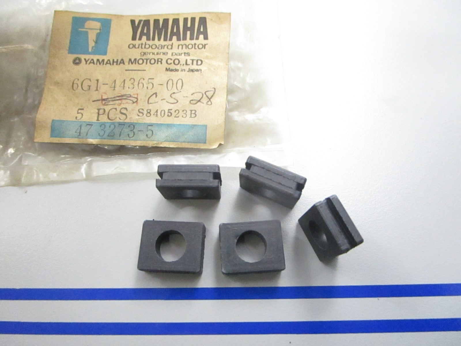 *NEW OEM* (LOT OF 5) 0810 Yamaha Water Seal Damper 6G1-44365-00-00