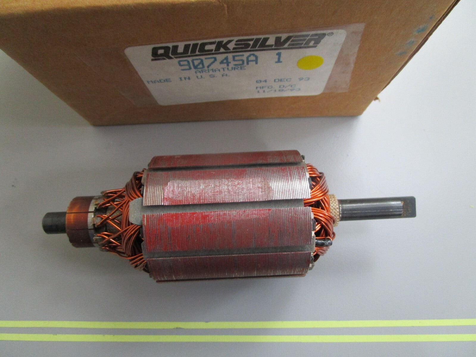 *NEW OEM* 0820 Mercury Quicksilver Armature 90745A 1