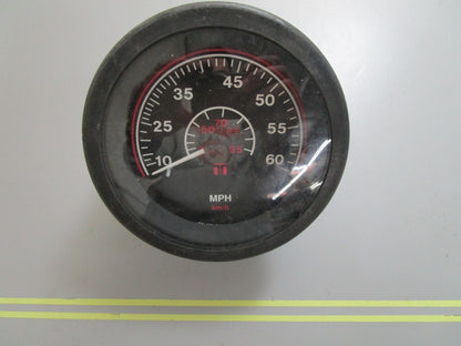 *NEW* 0810 Teleflex 60MPH Speedometer Gauge 72514