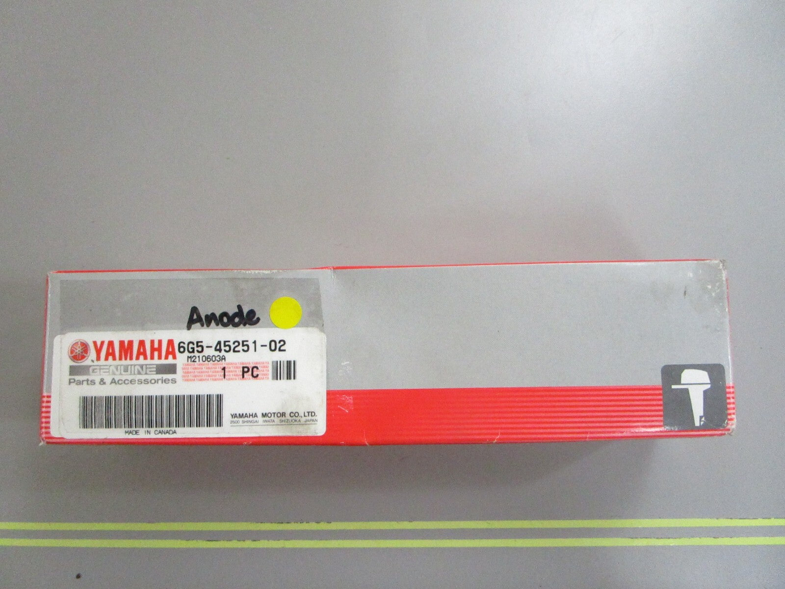 *NEW OEM* 0810 Yamaha Anode 6G5-45251-02