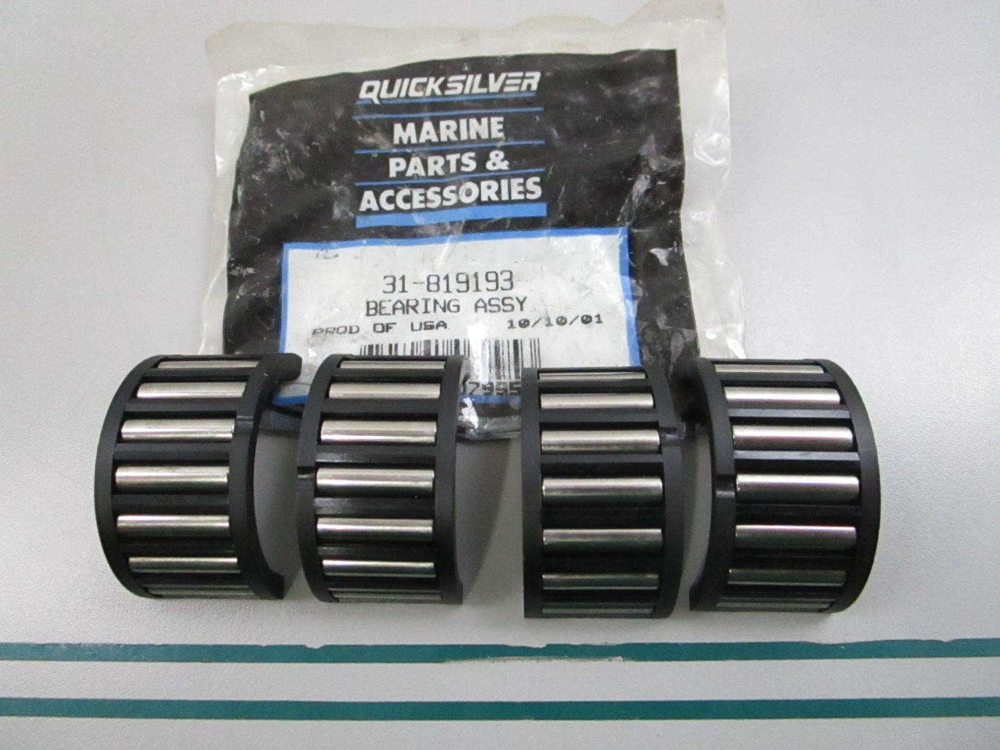 NEW OEM (LOT OF 2) 31-819193 Mercury Quicksilver Bearing Assembly 0810