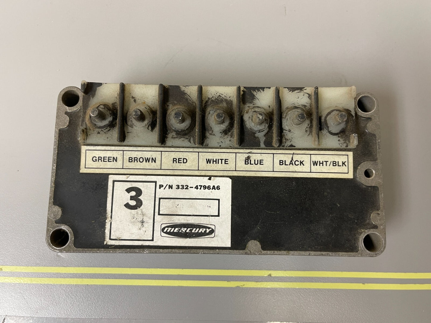 *NEW OEM* 0720 Mercury Quicksilver Switch Box Assembly 332-4796