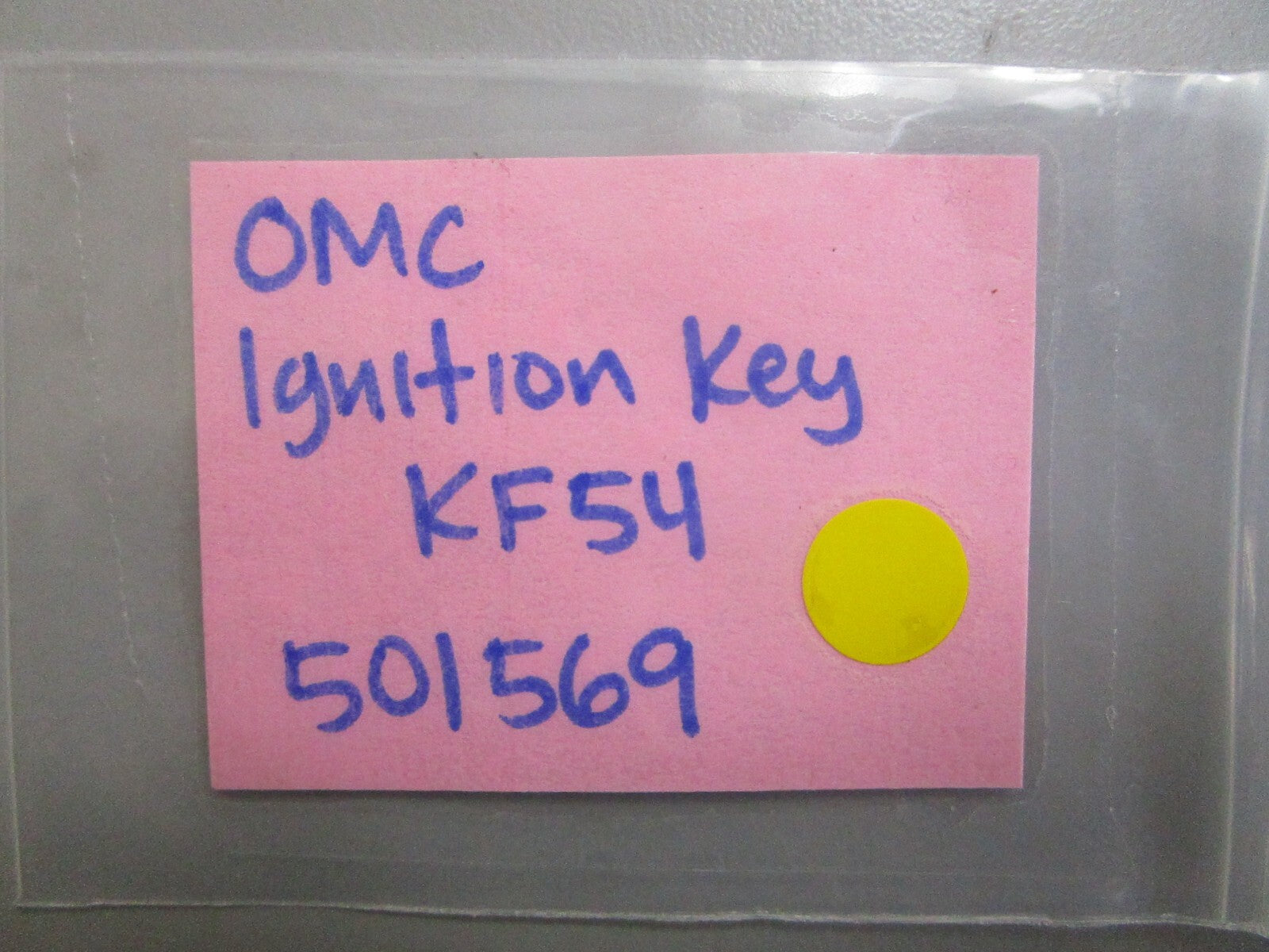 *NEW OEM* 0810 OMC Johnson Evinrude Ignition Key KF54 501569 0501569