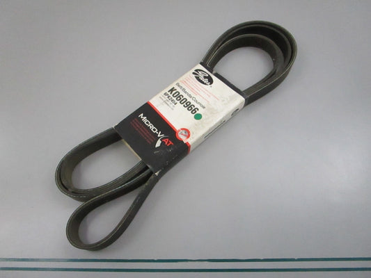 Gates K060966 Micro-V Serpentine Belt 6-Rib 96.61in NEW 0810