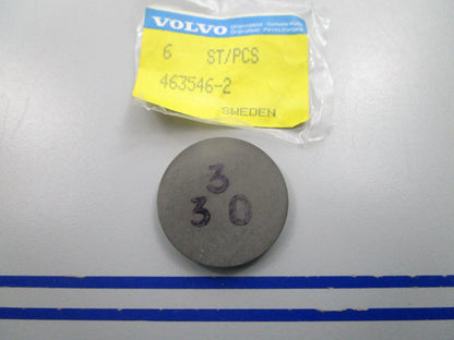 NEW OEM 463546 Volvo Penta 3.30mm Adjusting Washer 0810