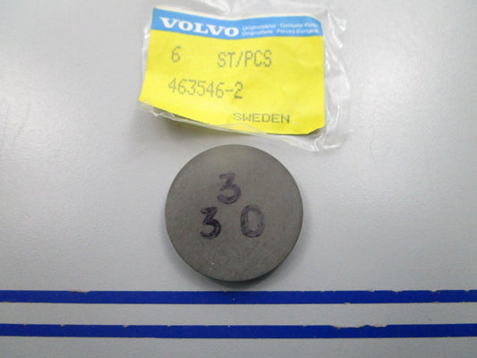 NEW OEM 463546 Volvo Penta 3.30mm Adjusting Washer 0810