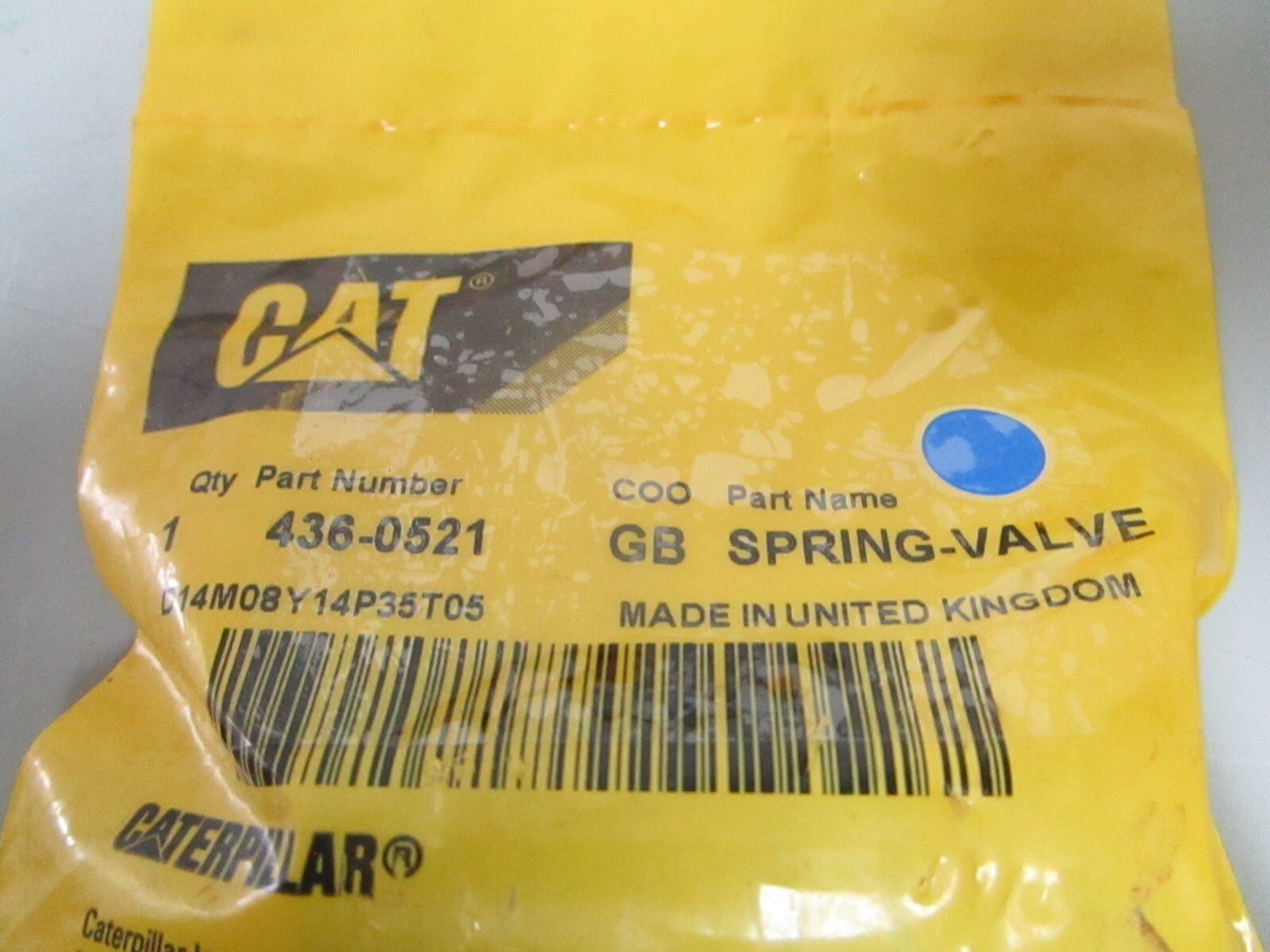 *NEW OEM* 0720 CAT Caterpillar Valve Spring 436-0521