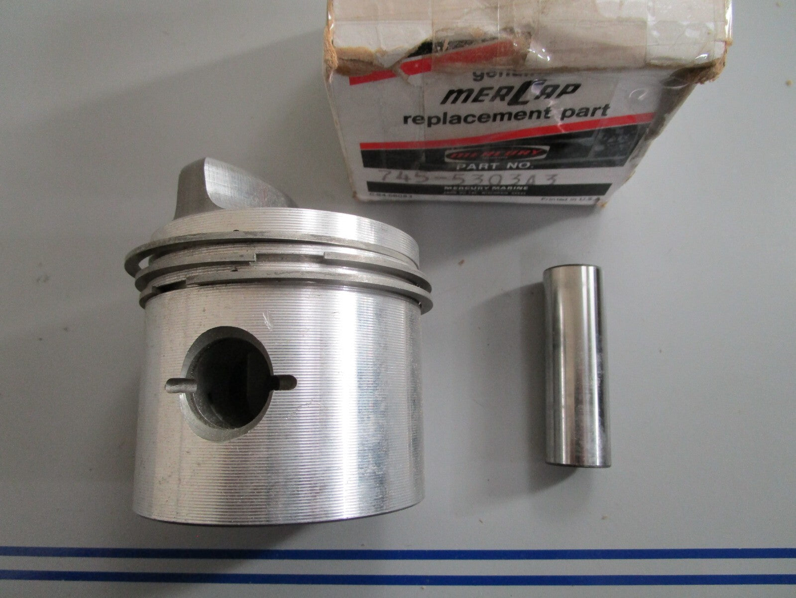 *NEW OEM* 0820 Mercury Quicksilver Piston Assy 745-5303A3