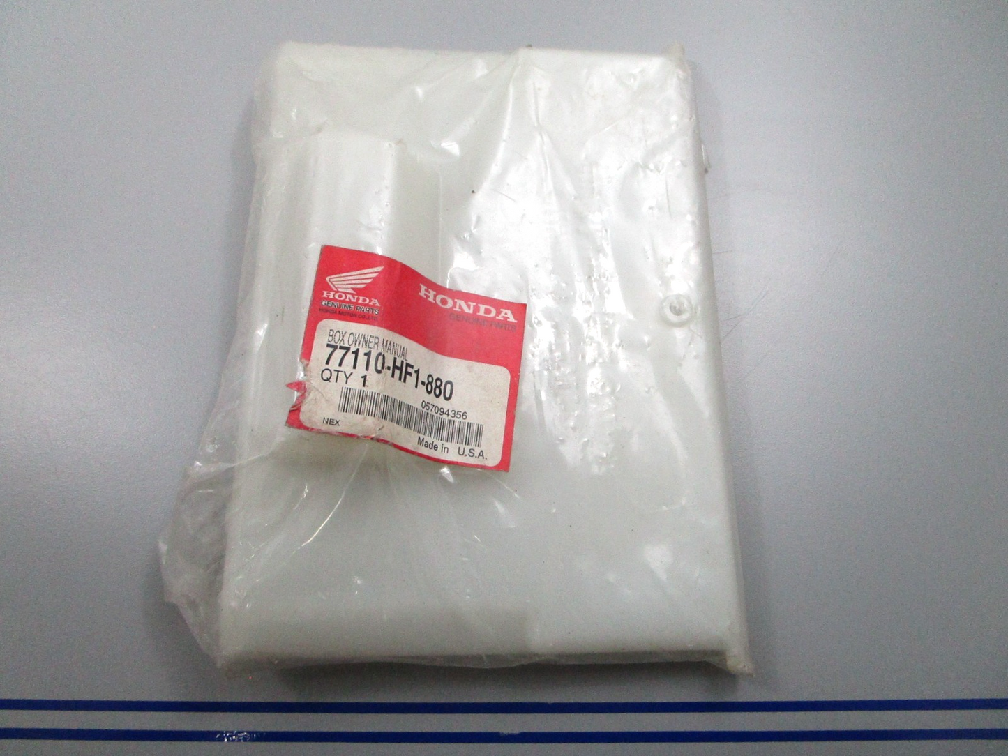 *NEW OEM* 0810 Honda Owner's Manual Box 77110-HF1-880