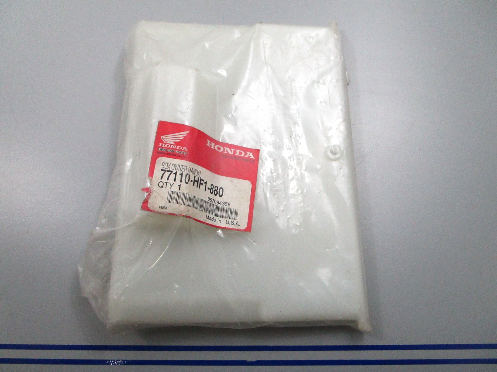 *NEW OEM* 0810 Honda Owner's Manual Box 77110-HF1-880